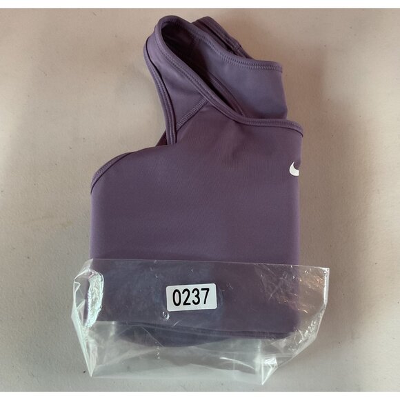 NWT Nike Swoosh Women Training Sports Bra Medium Lavender Purple Polyester Blend - Picture 8 of 9